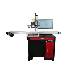 Laser Fiber 30W z podajnikiem taśmowym