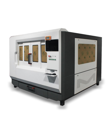 Laser Fiber Combo metallilevyn leikkaamiseen SLF1010 Servo 1000x1000 1500W
