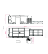 Laser cu fibră optică pentru tăierea tablelor metalice cu masă interschimbabilă inclusă