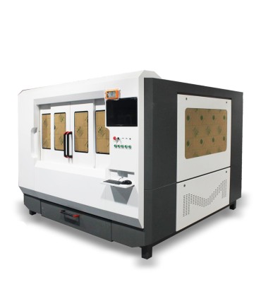 Лазерний волоконний комбайн для різання листового металу SLF1010 Servo 1000x1000 6000 Вт